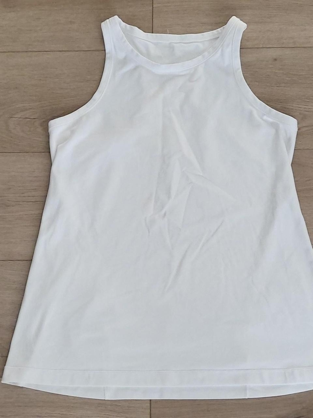 lululemon athletica White Racerback Tank Top